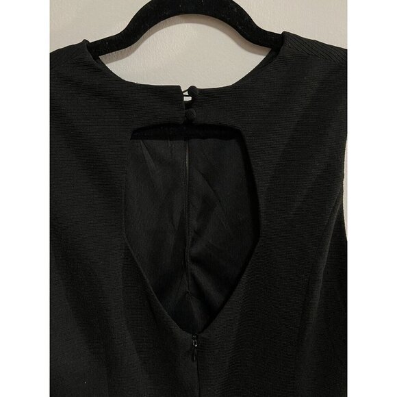 Sparkle & Fade Women's Sleeveless Black Fitted Dress Size L - Picture 6 of 13